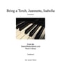 Bring a Torch, Jeannette, Isabella (Un Flambeau) - for easy piano piano sheet music cover